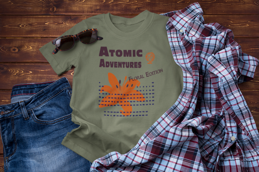 Atomic Adventures T-Shirt – Lily Floral Travel & Adventure Tee