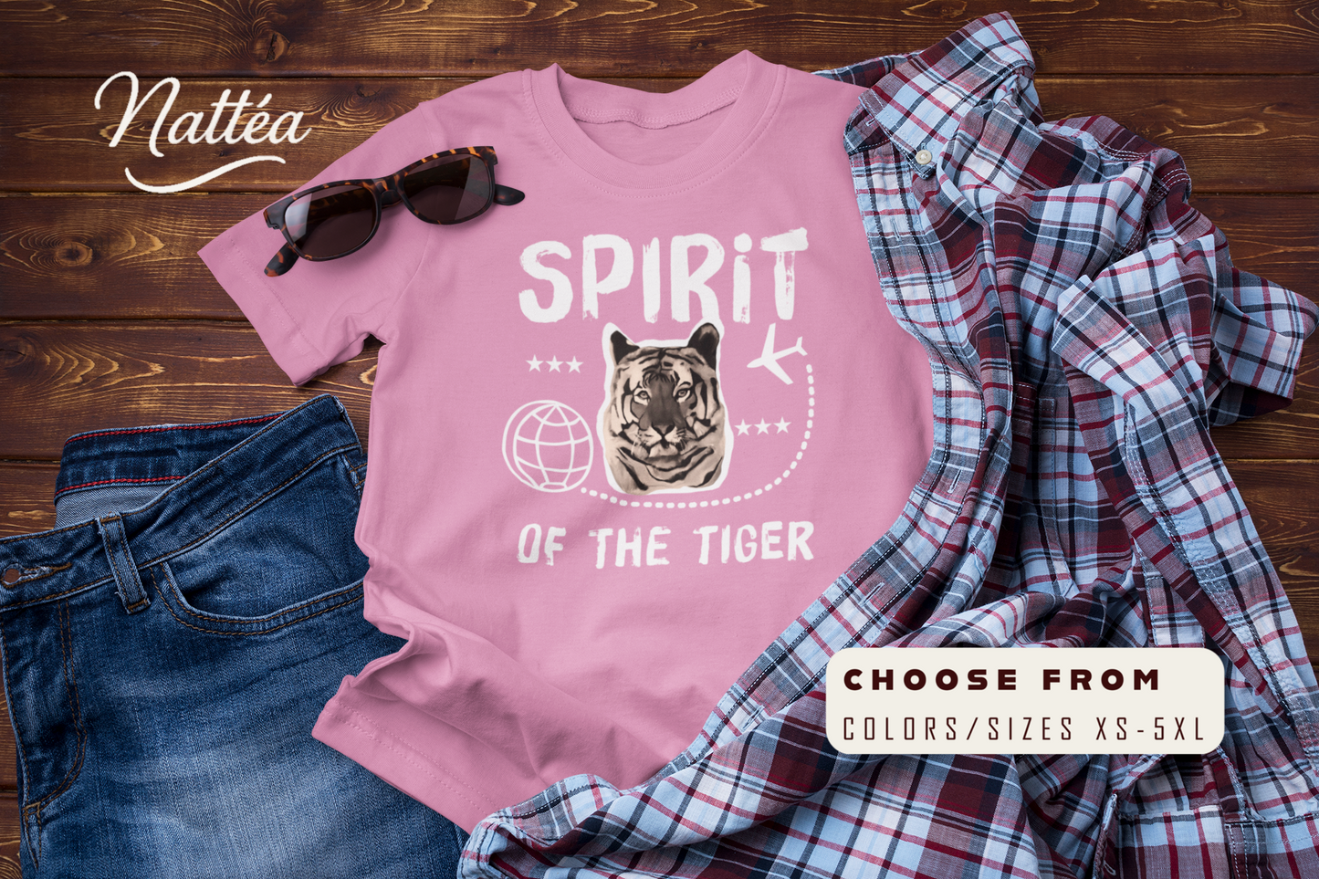 Spirit of the Tiger T-Shirt – Wildlife Adventure