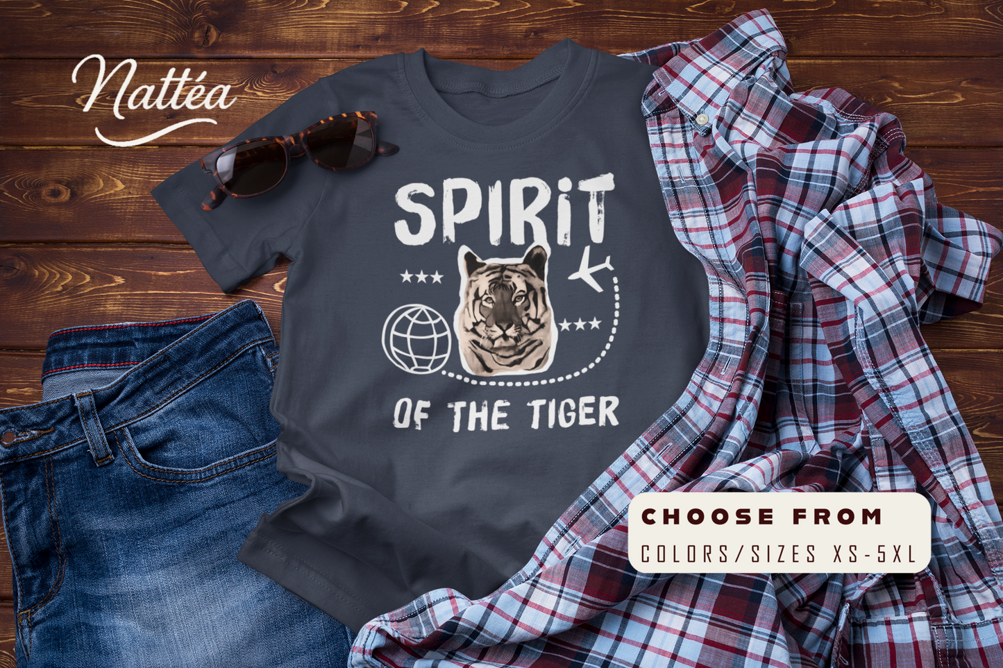 Spirit of the Tiger T-Shirt – Wildlife Adventure