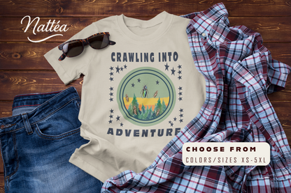 Crawling Into Adventure Tee –  Nature Explorer T-Shirt