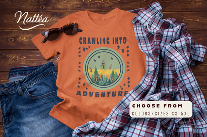 Crawling Into Adventure Tee –  Nature Explorer T-Shirt