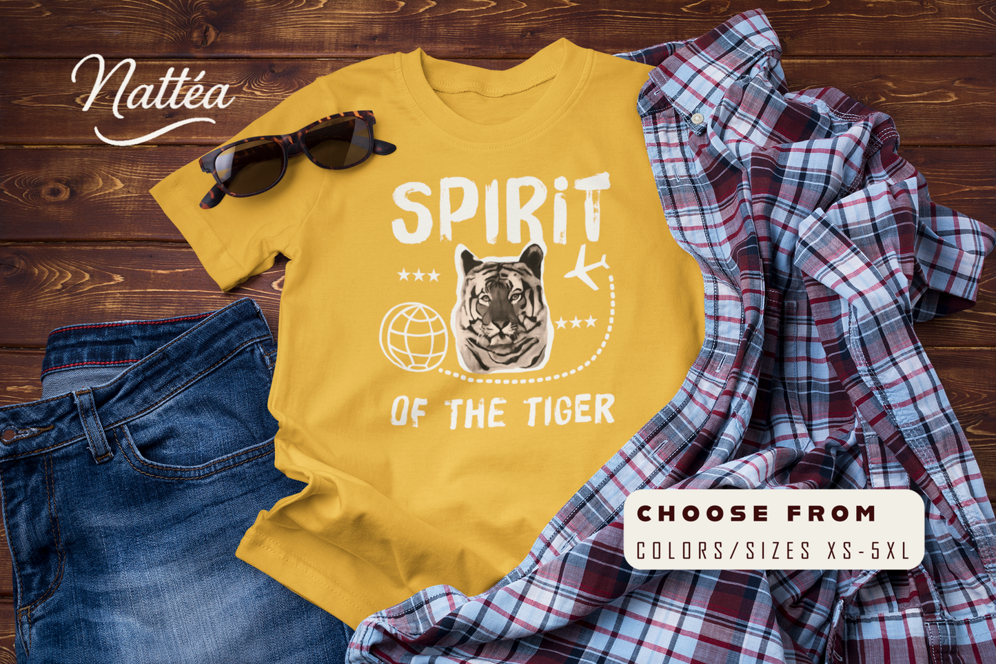 Spirit of the Tiger T-Shirt – Wildlife Adventure
