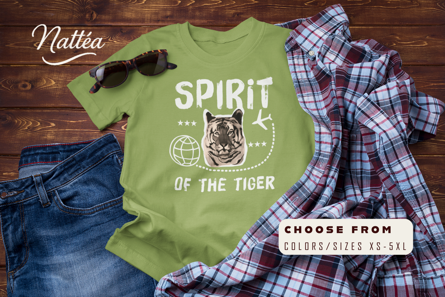 Spirit of the Tiger T-Shirt – Wildlife Adventure