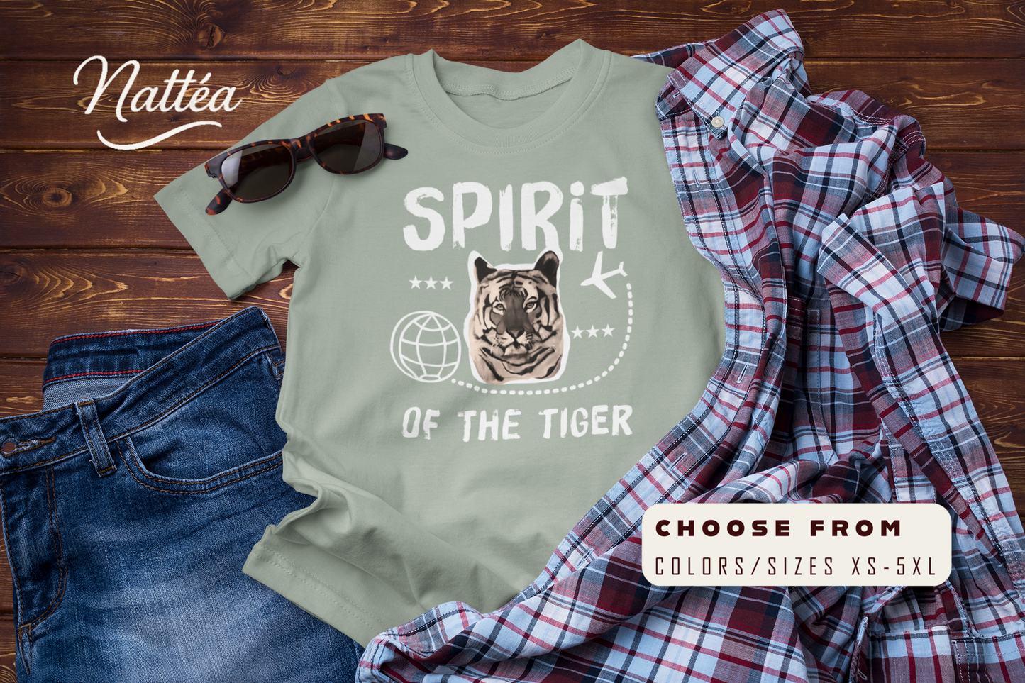 Spirit of the Tiger T-Shirt – Wildlife Adventure