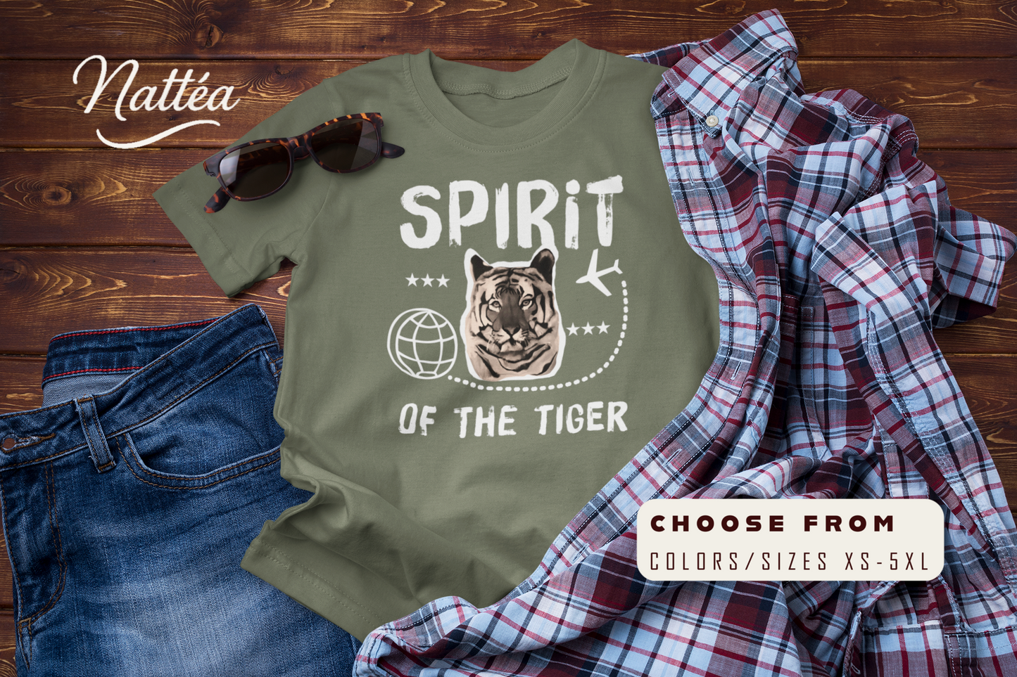 Spirit of the Tiger T-Shirt – Wildlife Adventure