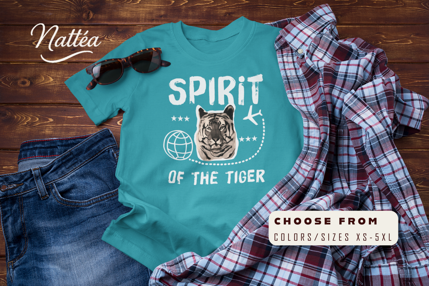 Spirit of the Tiger T-Shirt – Wildlife Adventure