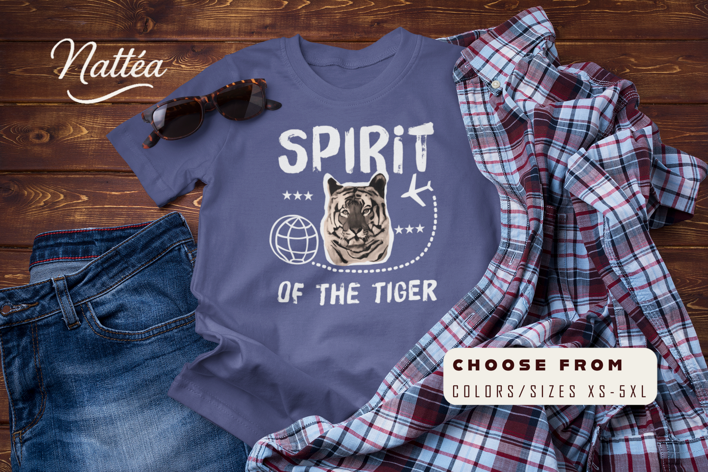 Spirit of the Tiger T-Shirt – Wildlife Adventure