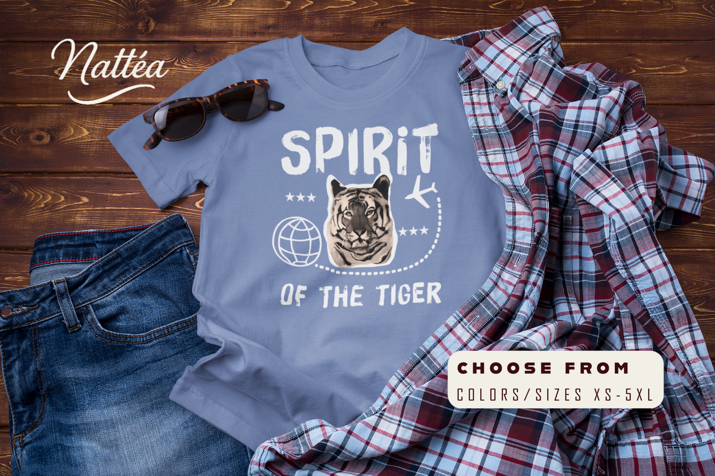 Spirit of the Tiger T-Shirt – Wildlife Adventure