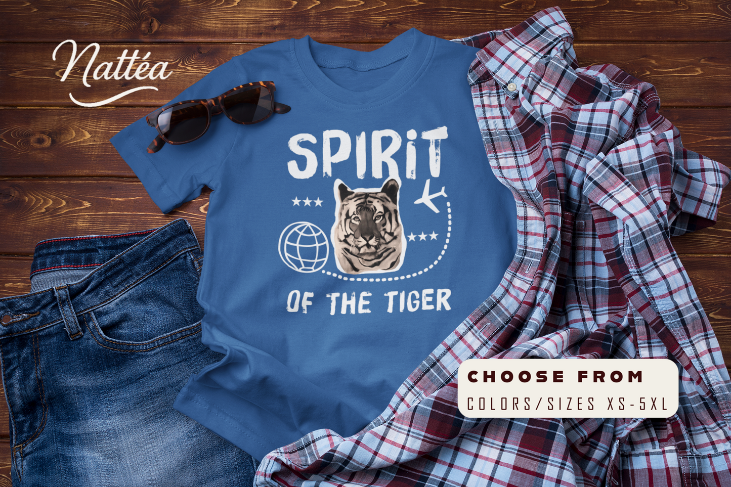 Spirit of the Tiger T-Shirt – Wildlife Adventure